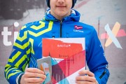 FIS Baltijas kauss 2025 5. posms jauniešiem, GS, Foto: E.Lukšo